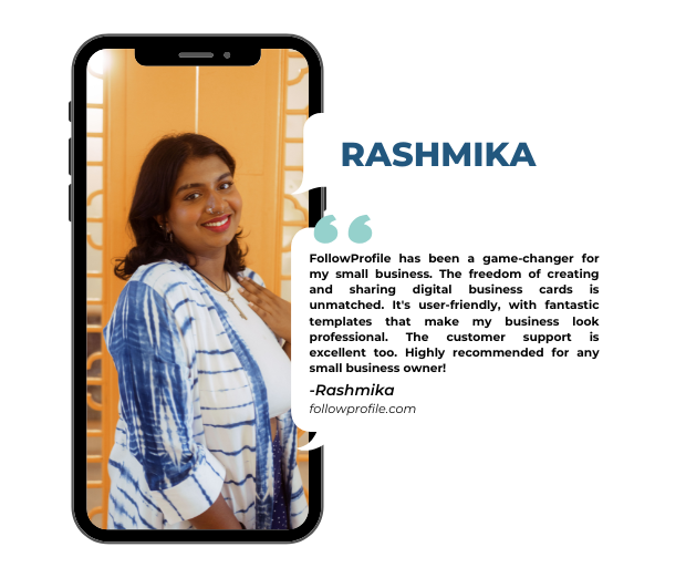 Digital vCard Illustration